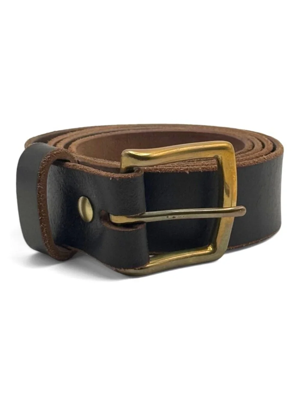 Truman Boot Co Java Waxed Flesh Belt Size 38 Horween Leather
